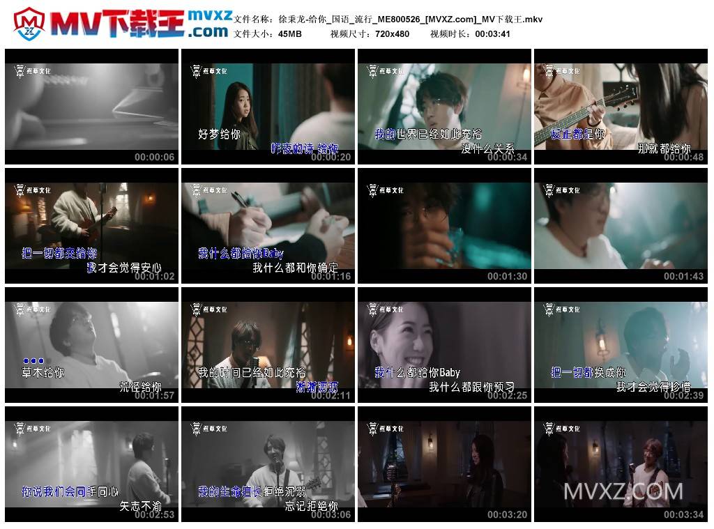 徐秉龙-给你_国语_流行_ME800526